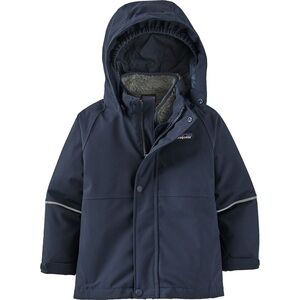 Patagonia Kids Dark Blue Winter Coat Hood
